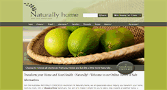 Desktop Screenshot of naturallyhome.com.au